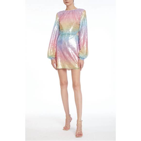 NEW ONE33 SOCIAL brie dress in purple